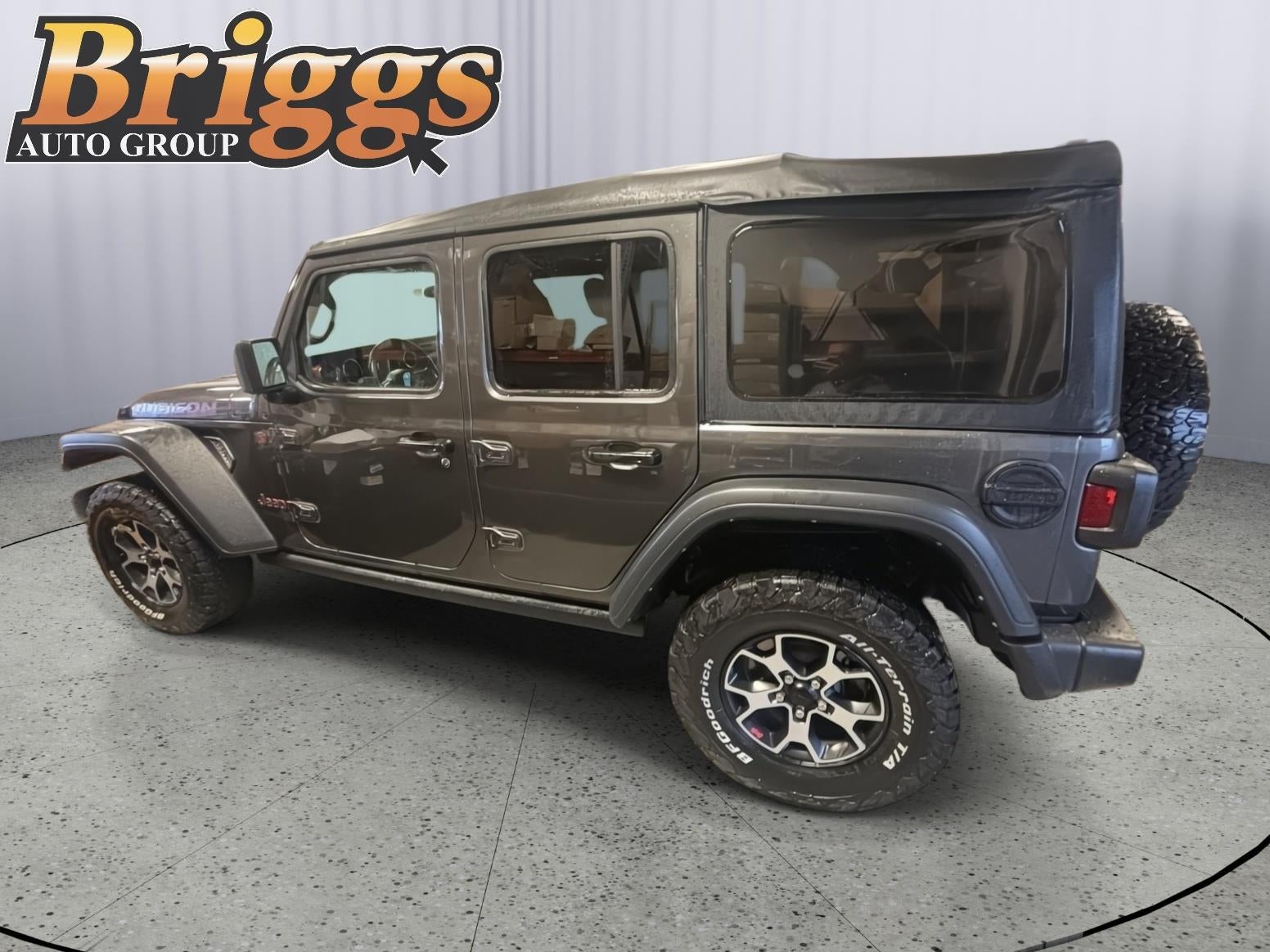 Used 2021 Jeep Wrangler Unlimited Rubicon with VIN 1C4HJXFG7MW687171 for sale in Kansas City