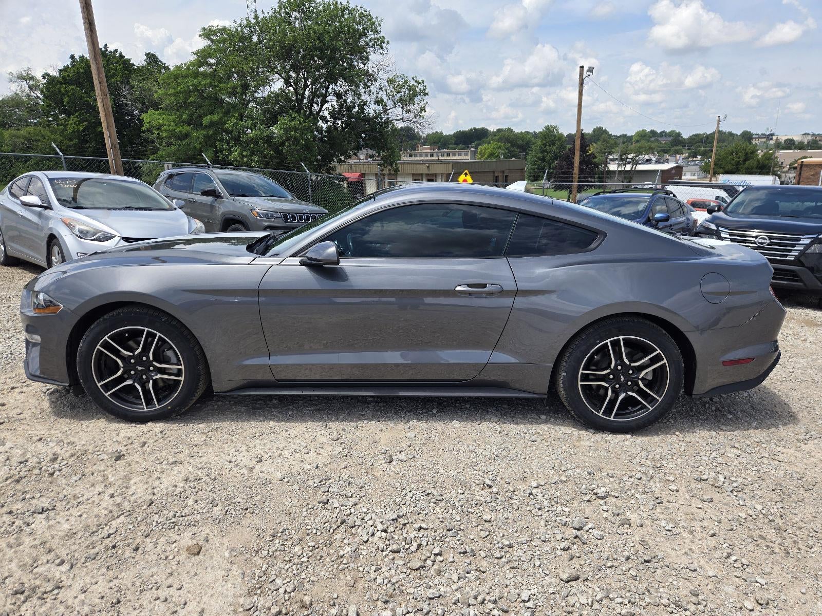 Used 2021 Ford Mustang EcoBoost with VIN 1FA6P8TH3M5129628 for sale in Kansas City