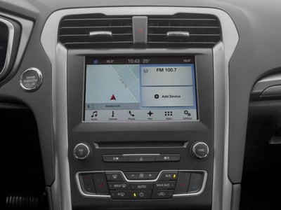 2017 Ford Fusion SE