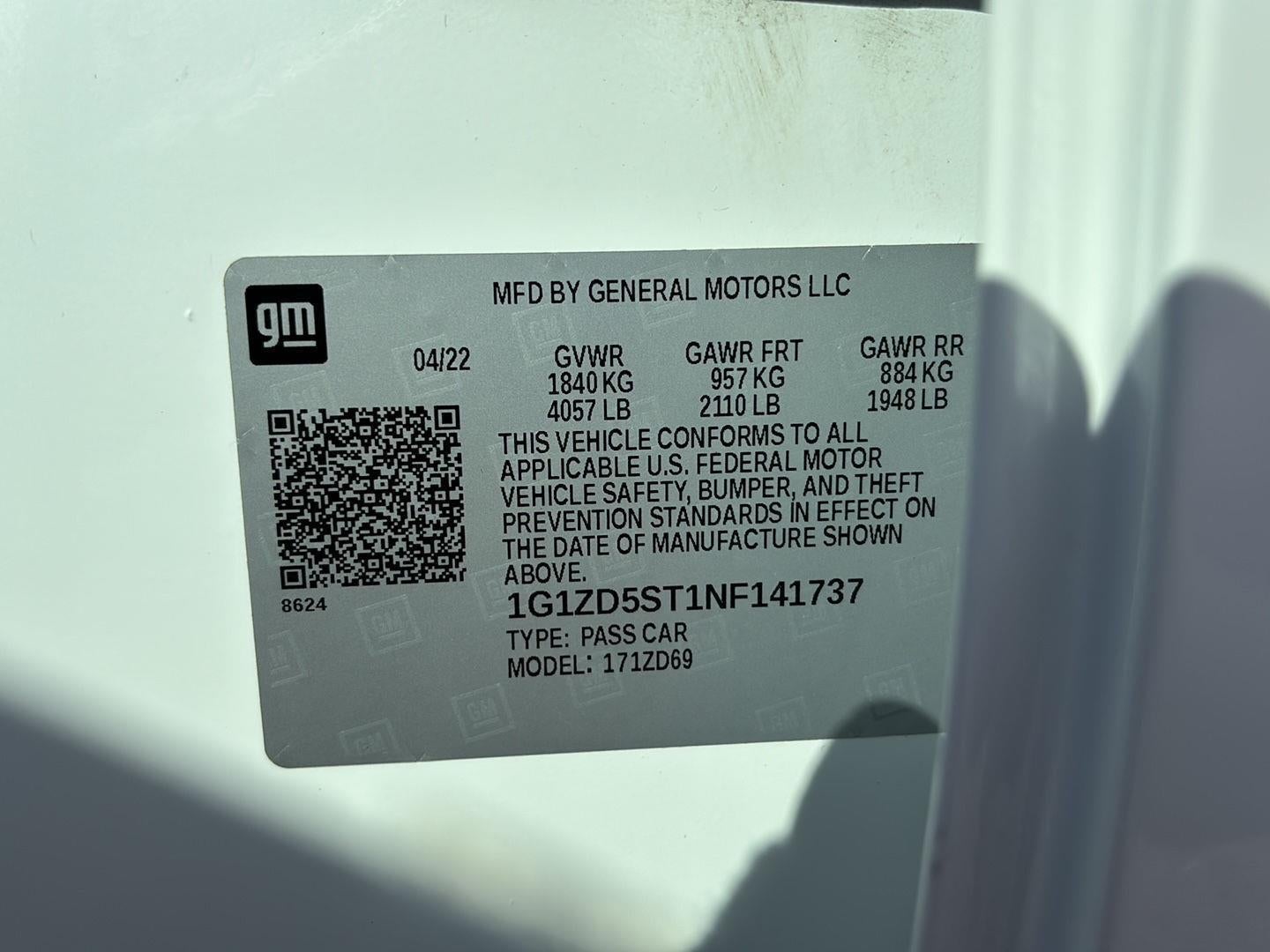 2022 Chevrolet Malibu LT