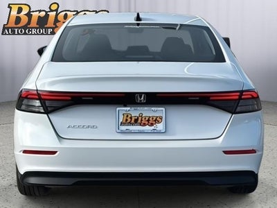 2025 Honda Accord Sedan SE