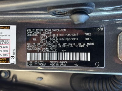 2022 Toyota 4Runner TRD Off Road Premium