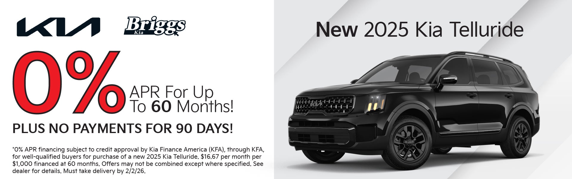 New 2025 Kia Telluride