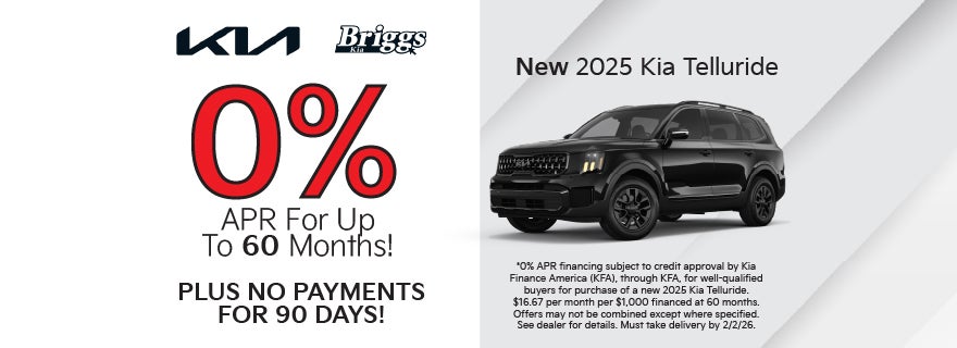 New 2025 Kia Telluride
