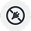Crossed-out charging plug in a circle