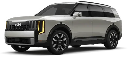 White 2027 Telluride S, front three-quarter view