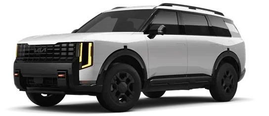 White 2027 Telluride X-Pro SX, front three-quarter view